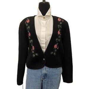 Vintage Artisan Wear Sweater Women's Large  80s 90s Size 12